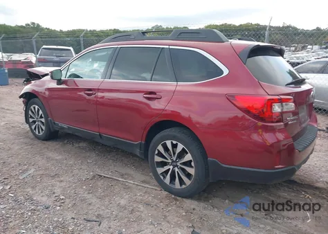 2015 Subaru Outback 2.5I Limited z USA, uszkodzony, nr VIN 4S4BSBNC8F3362839